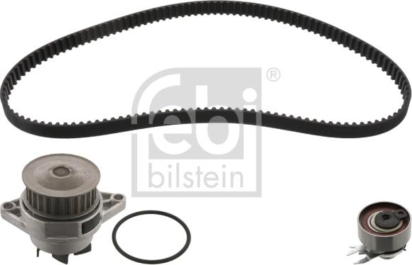 Febi Bilstein 45135 - Водяной насос + комплект зубчатого ремня ГРМ autospares.lv