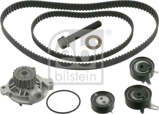 Febi Bilstein 45121 - Водяной насос + комплект зубчатого ремня ГРМ autospares.lv