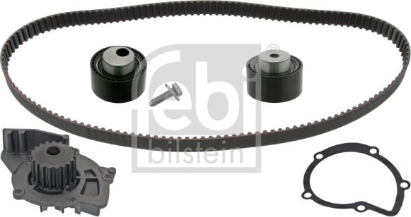 Febi Bilstein 46411 - Водяной насос + комплект зубчатого ремня ГРМ autospares.lv