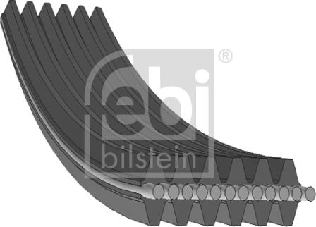 Febi Bilstein 40713 - Поликлиновой ремень autospares.lv