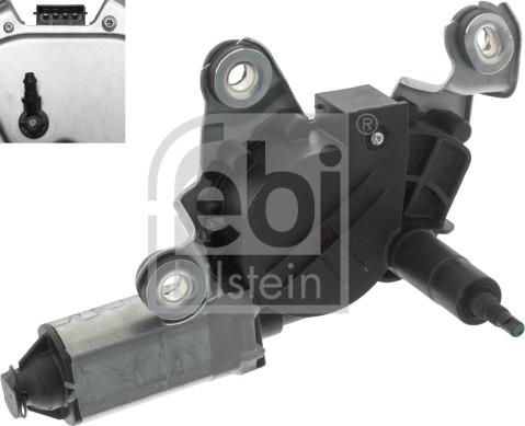 Febi Bilstein 48670 - Двигатель стеклоочистителя autospares.lv