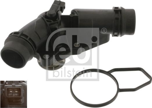 Febi Bilstein 43624 - Термостат охлаждающей жидкости / корпус autospares.lv