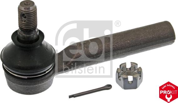 Febi Bilstein 43187 - Наконечник рулевой тяги, шарнир autospares.lv