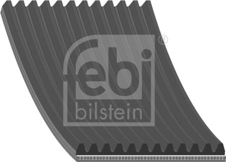 Febi Bilstein 47161 - Поликлиновой ремень autospares.lv
