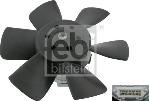 Febi Bilstein 06990 - Вентилятор, охлаждение двигателя autospares.lv