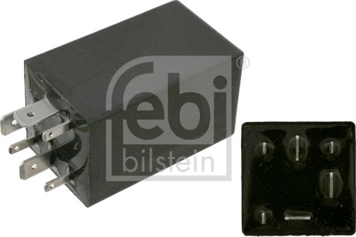 Febi Bilstein 01483 - Реле, топливный насос autospares.lv