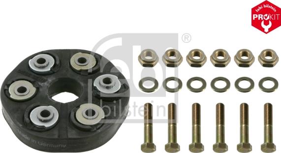 Febi Bilstein 03907 - Шарнир, продольный вал autospares.lv