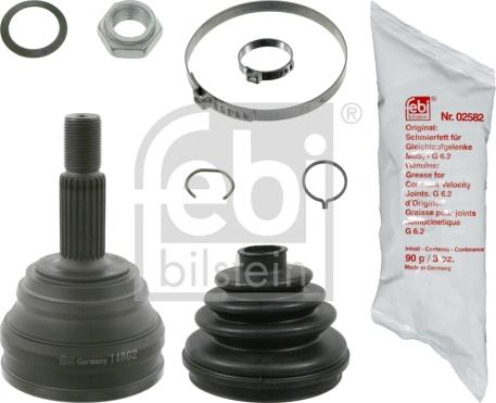 Febi Bilstein 14864 - Шарнирный комплект, ШРУС, приводной вал autospares.lv