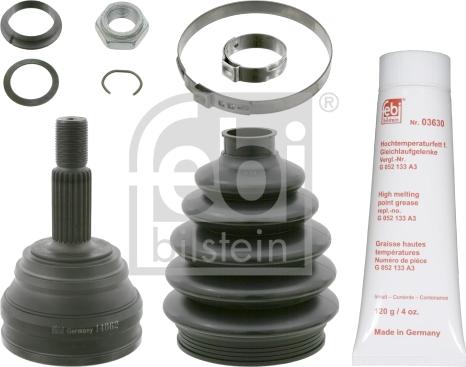 Febi Bilstein 14866 - Шарнирный комплект, ШРУС, приводной вал autospares.lv