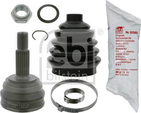 Febi Bilstein 14860 - Шарнирный комплект, ШРУС, приводной вал autospares.lv