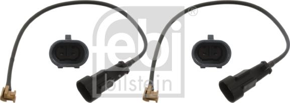 Febi Bilstein 15049 - Контрольный контакт, контроль слоя тормозных колодок autospares.lv