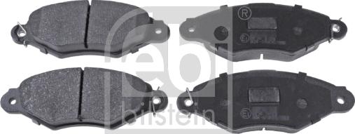 Febi Bilstein 16441 - Тормозные колодки, дисковые, комплект autospares.lv