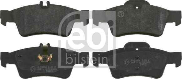 Febi Bilstein 16451 - Тормозные колодки, дисковые, комплект autospares.lv