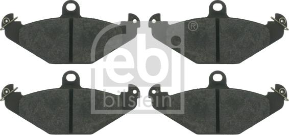 Febi Bilstein 16403 - Тормозные колодки, дисковые, комплект autospares.lv