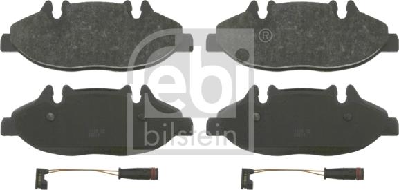 Febi Bilstein 16487 - Тормозные колодки, дисковые, комплект autospares.lv