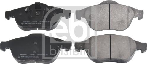 Febi Bilstein 16427 - Тормозные колодки, дисковые, комплект autospares.lv
