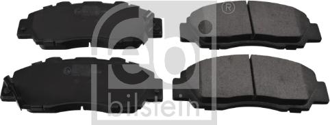 Febi Bilstein 16551 - Тормозные колодки, дисковые, комплект autospares.lv