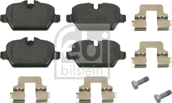 Febi Bilstein 16560 - Тормозные колодки, дисковые, комплект autospares.lv