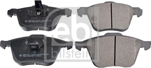 Febi Bilstein 16504 - Тормозные колодки, дисковые, комплект autospares.lv