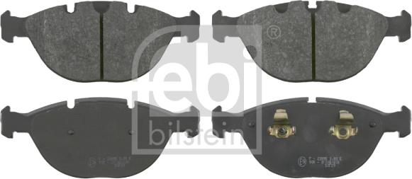 Febi Bilstein 16501 - Тормозные колодки, дисковые, комплект autospares.lv