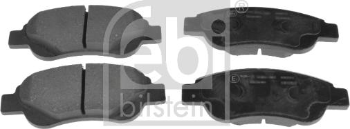 Febi Bilstein 16589 - Тормозные колодки, дисковые, комплект autospares.lv