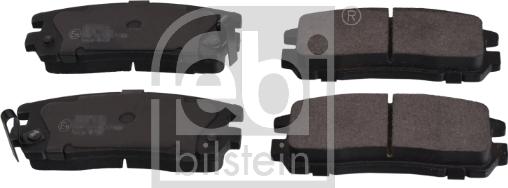 Febi Bilstein 16641 - Тормозные колодки, дисковые, комплект autospares.lv