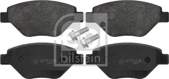 Febi Bilstein 16623 - Тормозные колодки, дисковые, комплект autospares.lv