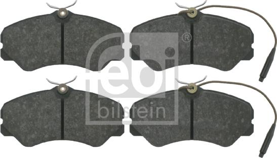 Febi Bilstein 16049 - Тормозные колодки, дисковые, комплект autospares.lv