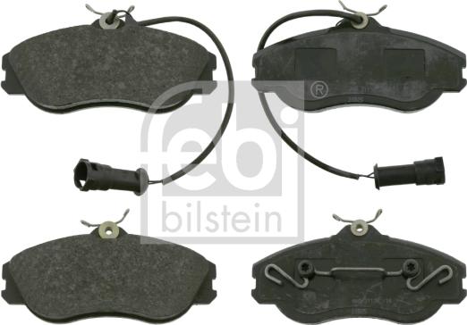 Febi Bilstein 16062 - Тормозные колодки, дисковые, комплект autospares.lv