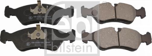 Febi Bilstein 16030 - Тормозные колодки, дисковые, комплект autospares.lv