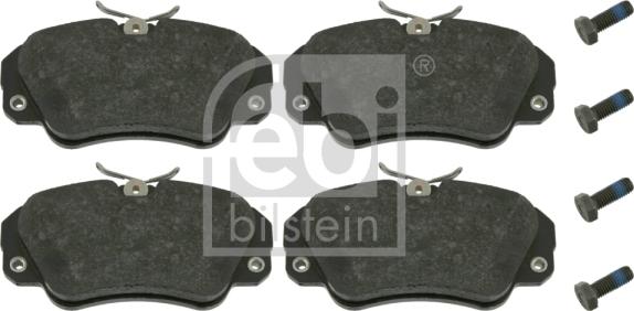 Febi Bilstein 16031 - Тормозные колодки, дисковые, комплект autospares.lv