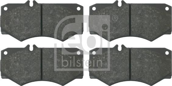 Febi Bilstein 16033 - Тормозные колодки, дисковые, комплект autospares.lv