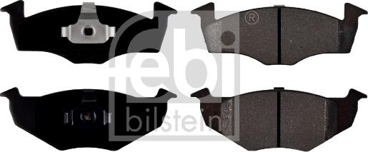 Febi Bilstein 16072 - Тормозные колодки, дисковые, комплект autospares.lv