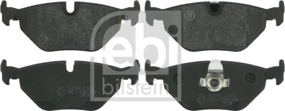 Febi Bilstein 16190 - Тормозные колодки, дисковые, комплект autospares.lv