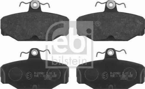 BOSCH 986469810 - Тормозные колодки, дисковые, комплект autospares.lv