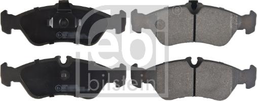 Febi Bilstein 16160 - Тормозные колодки, дисковые, комплект autospares.lv