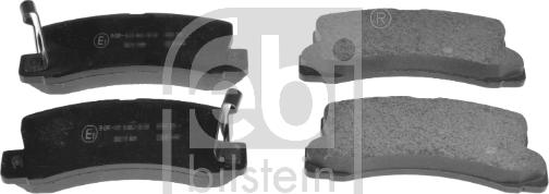 Febi Bilstein 16743 - Тормозные колодки, дисковые, комплект autospares.lv