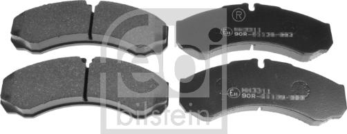 Febi Bilstein 16704 - Тормозные колодки, дисковые, комплект autospares.lv