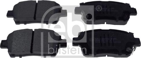Febi Bilstein 16725 - Тормозные колодки, дисковые, комплект autospares.lv