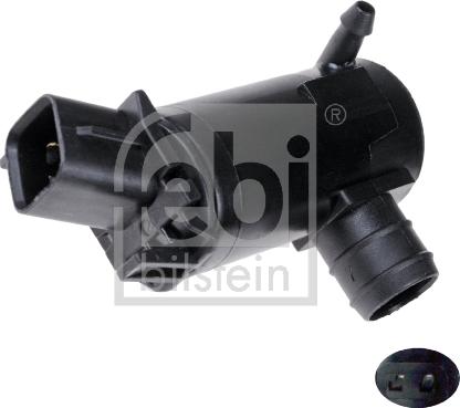 Febi Bilstein 109269 - Водяной насос, система очистки окон autospares.lv