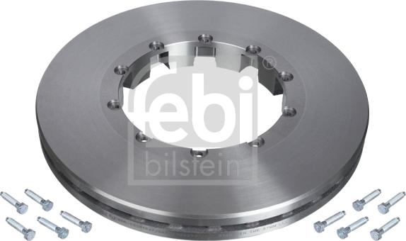 Febi Bilstein 104292 - Тормозной диск autospares.lv