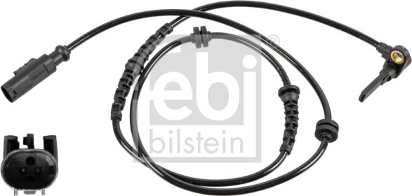 Febi Bilstein 104220 - Датчик ABS, частота вращения колеса autospares.lv