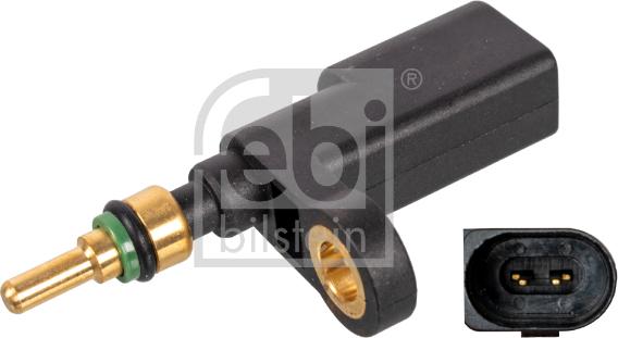 Febi Bilstein 106571 - Датчик, температура охлаждающей жидкости autospares.lv