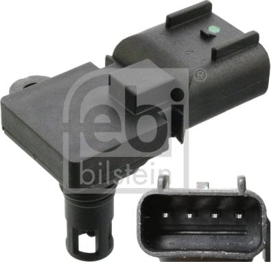 Febi Bilstein 106018 - Датчик, давление во впускной трубе autospares.lv