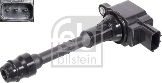 Febi Bilstein 106148 - Катушка зажигания autospares.lv