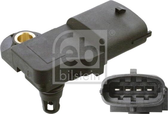 Febi Bilstein 106356 - Датчик, давление во впускной трубе autospares.lv