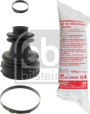 Febi Bilstein 100430 - Пыльник, приводной вал autospares.lv