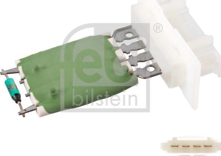 Febi Bilstein 108099 - Сопротивление, реле, вентилятор салона autospares.lv