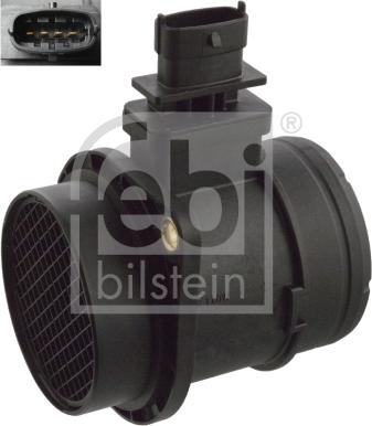 Febi Bilstein 103422 - Датчик потока, массы воздуха autospares.lv