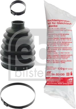 Febi Bilstein 102996 - Пыльник, приводной вал autospares.lv